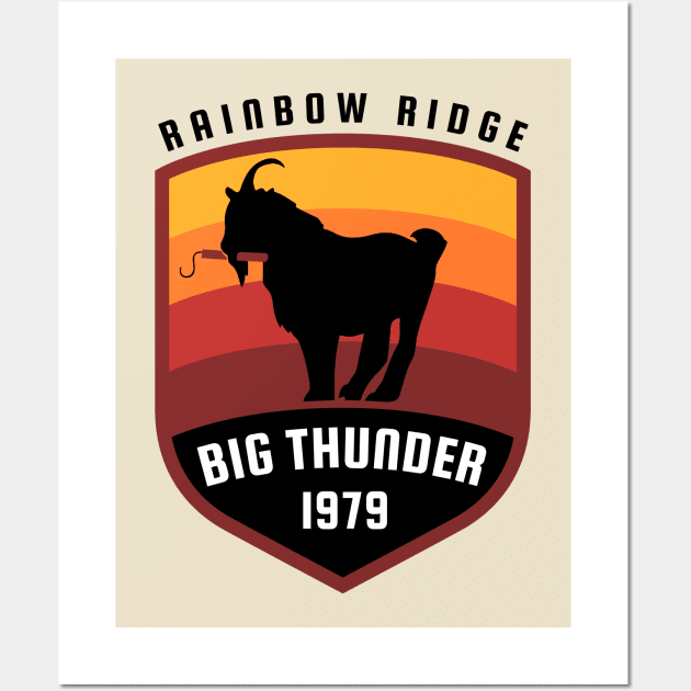 Mountain Range Patch (Thunder) Wall Art by theSteele